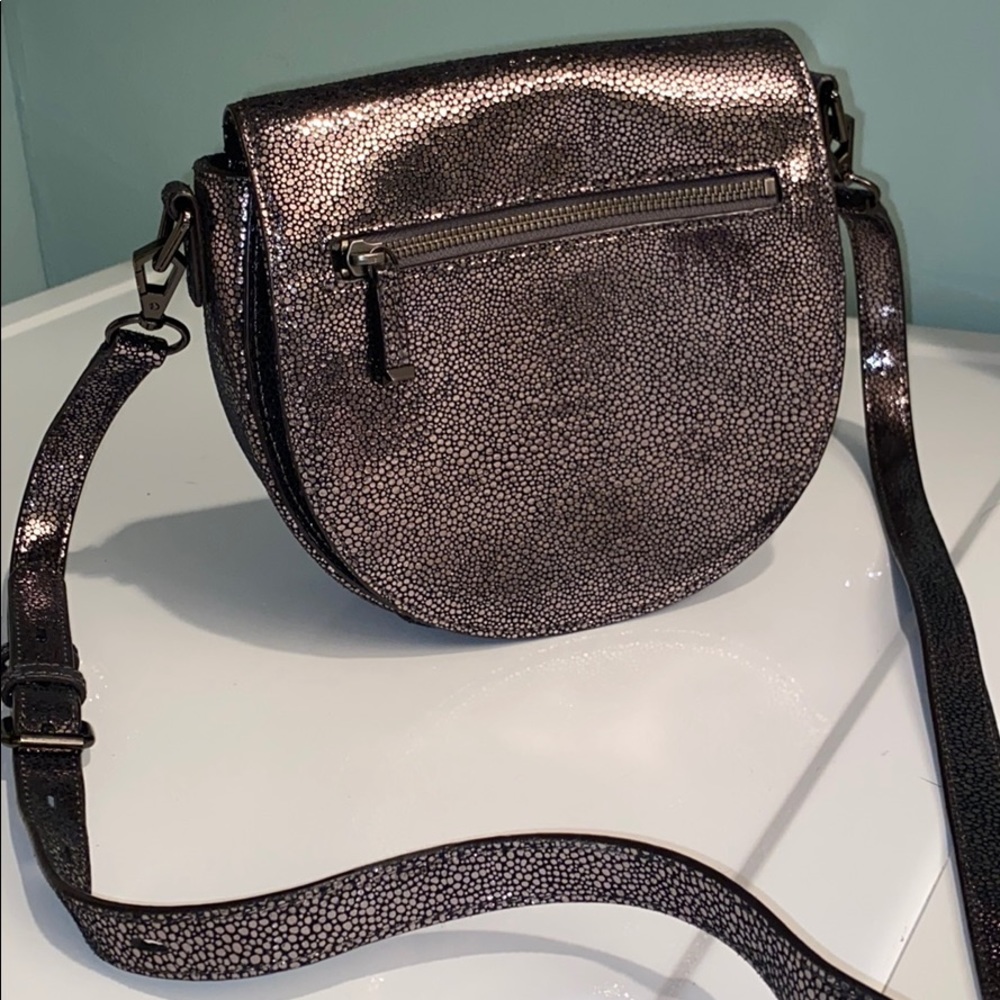 Metallic Rebecca Minkoff bag